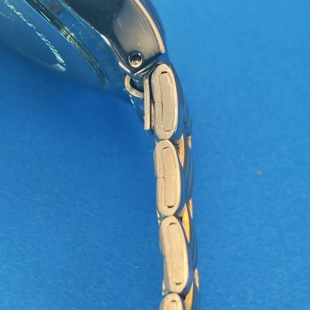 Vintage 1988 Pulsar by‎ Seiko Day Date 35mm Mens Quartz Dress Watch Full Box Set